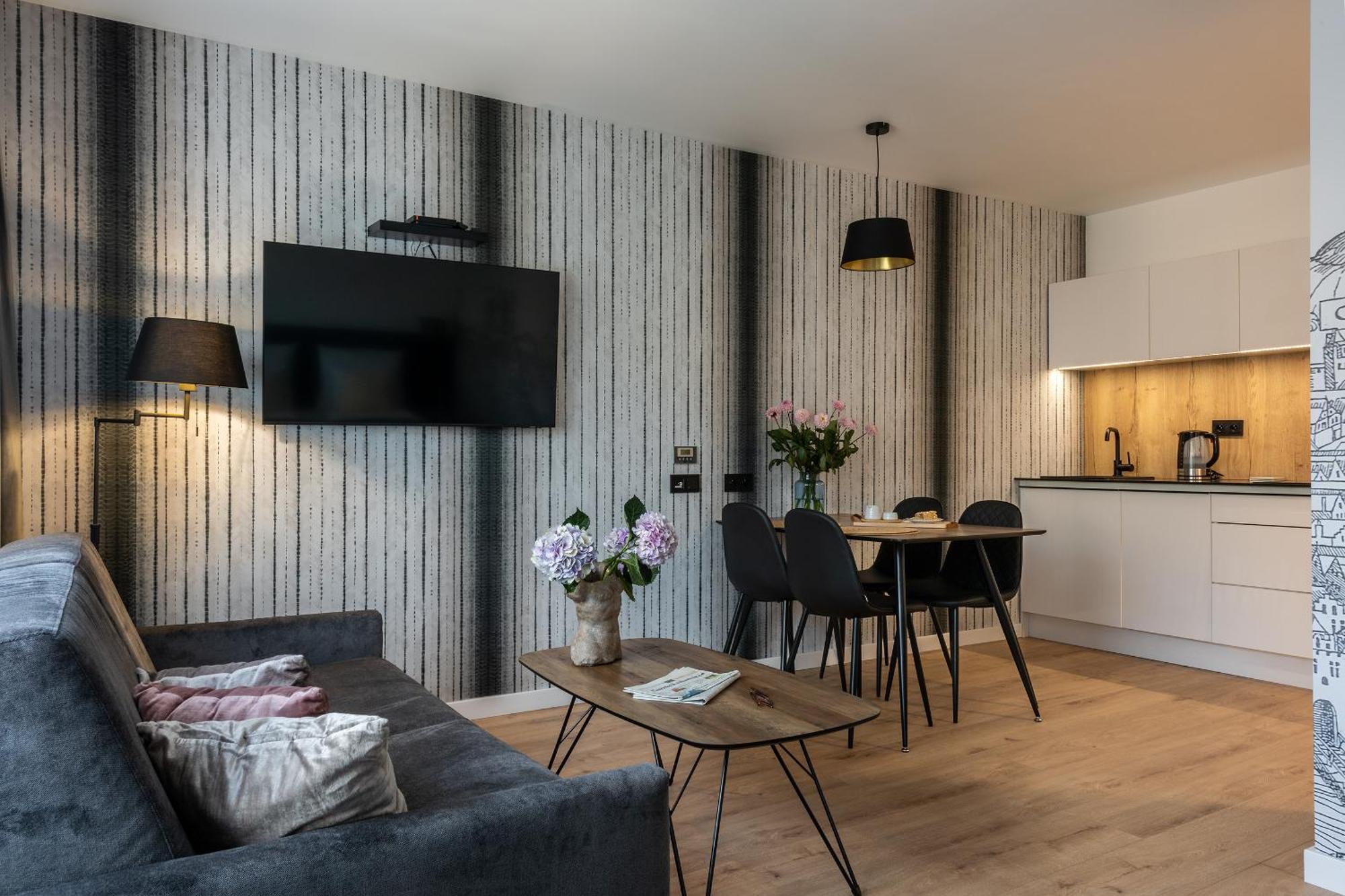 Inpoint Spacious Apartments Near Main Square & Kazimierz District Краков Номер фото