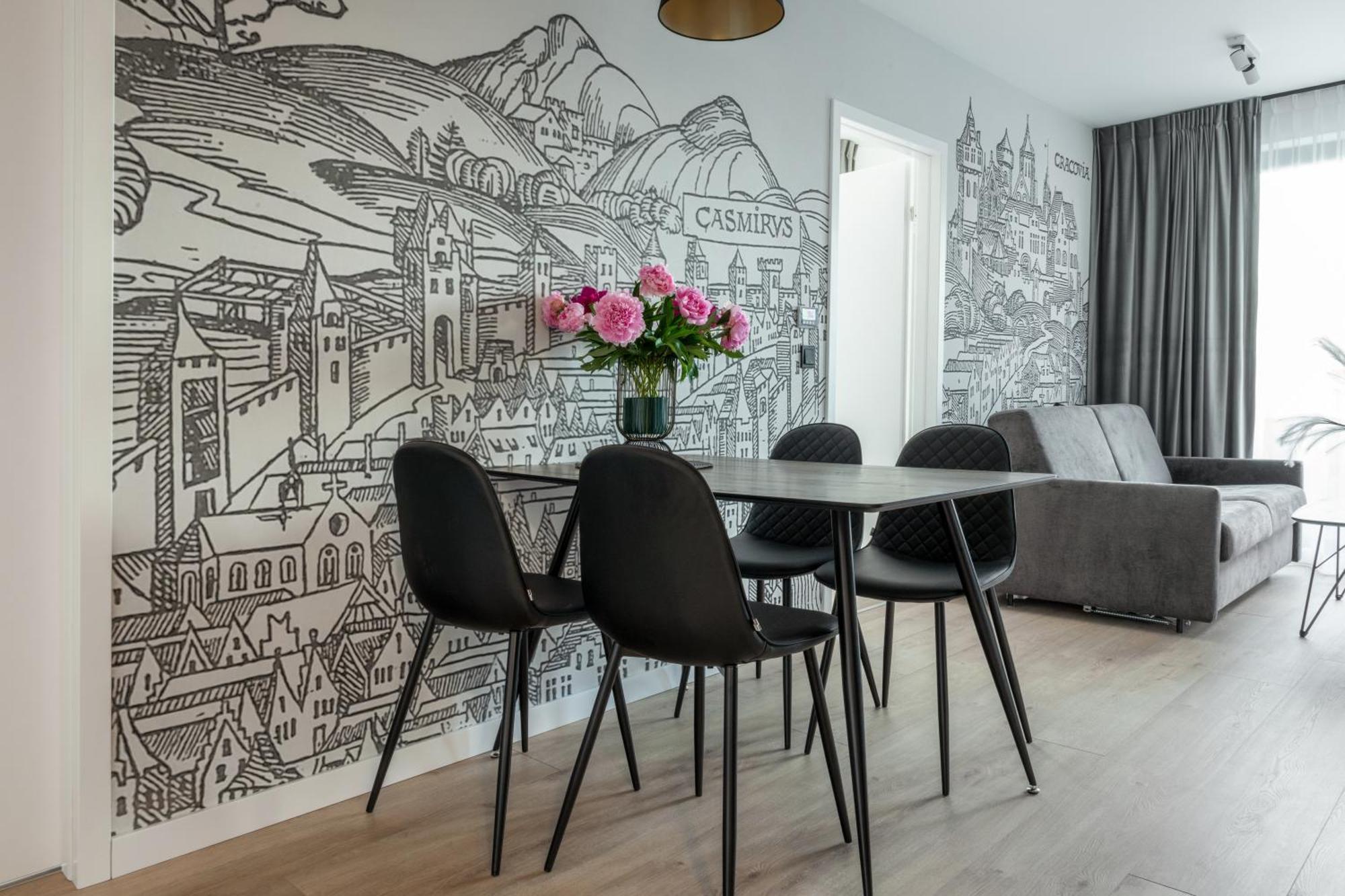 Inpoint Spacious Apartments Near Main Square & Kazimierz District Краков Номер фото